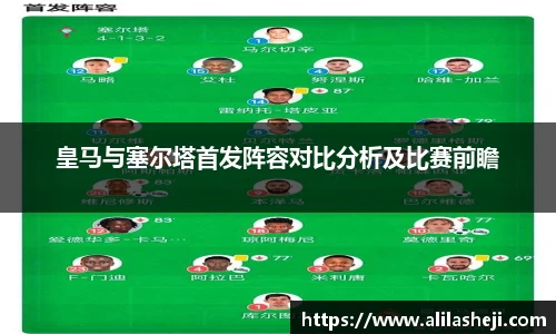 皇马与塞尔塔首发阵容对比分析及比赛前瞻